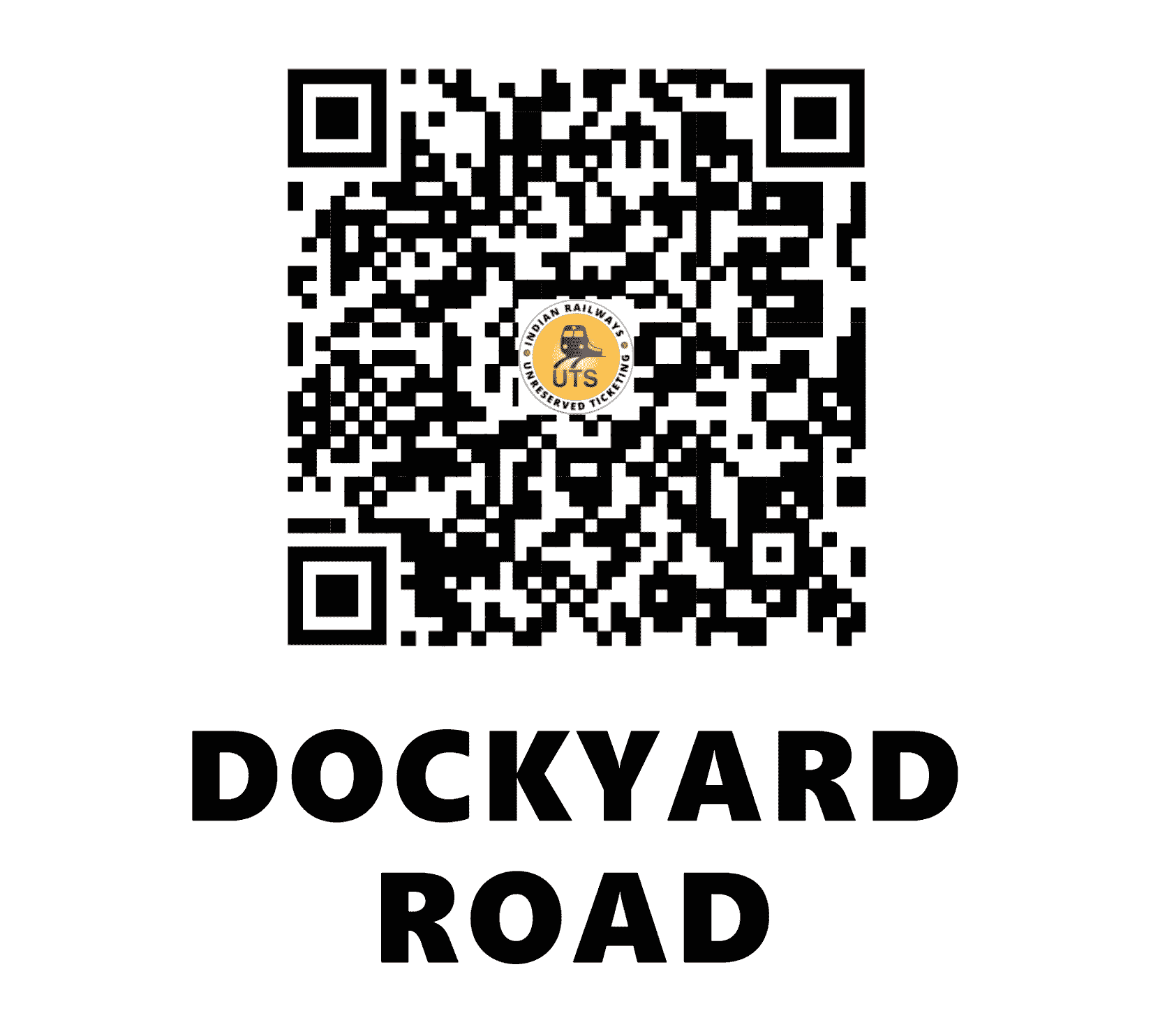 UTS QR Code for Dockyard Road - DKRD